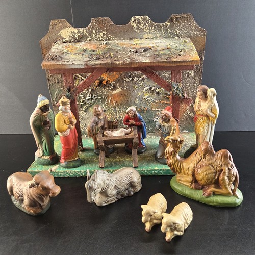 1950s wood paper mache - paper,